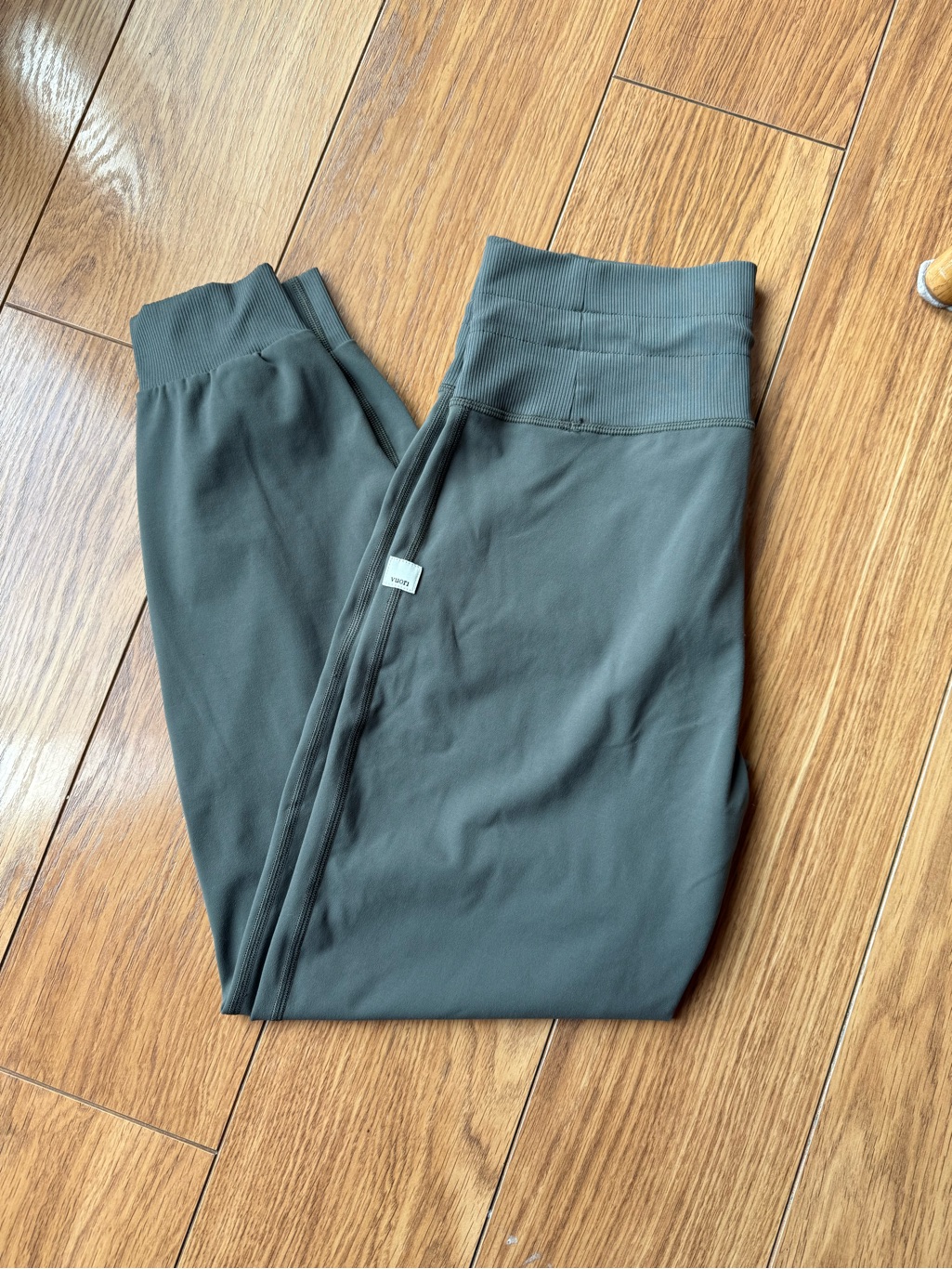 Vuori Olive Green Track Joggers